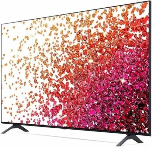 LG NANOCELL TV | 50 INCH NANO75 SERIES CINEMA SCREEN DESIGN 4K ACTIVE HDR WEBOS SMART TV WITH THINQ AI (MODEL 50NANO75VPA)